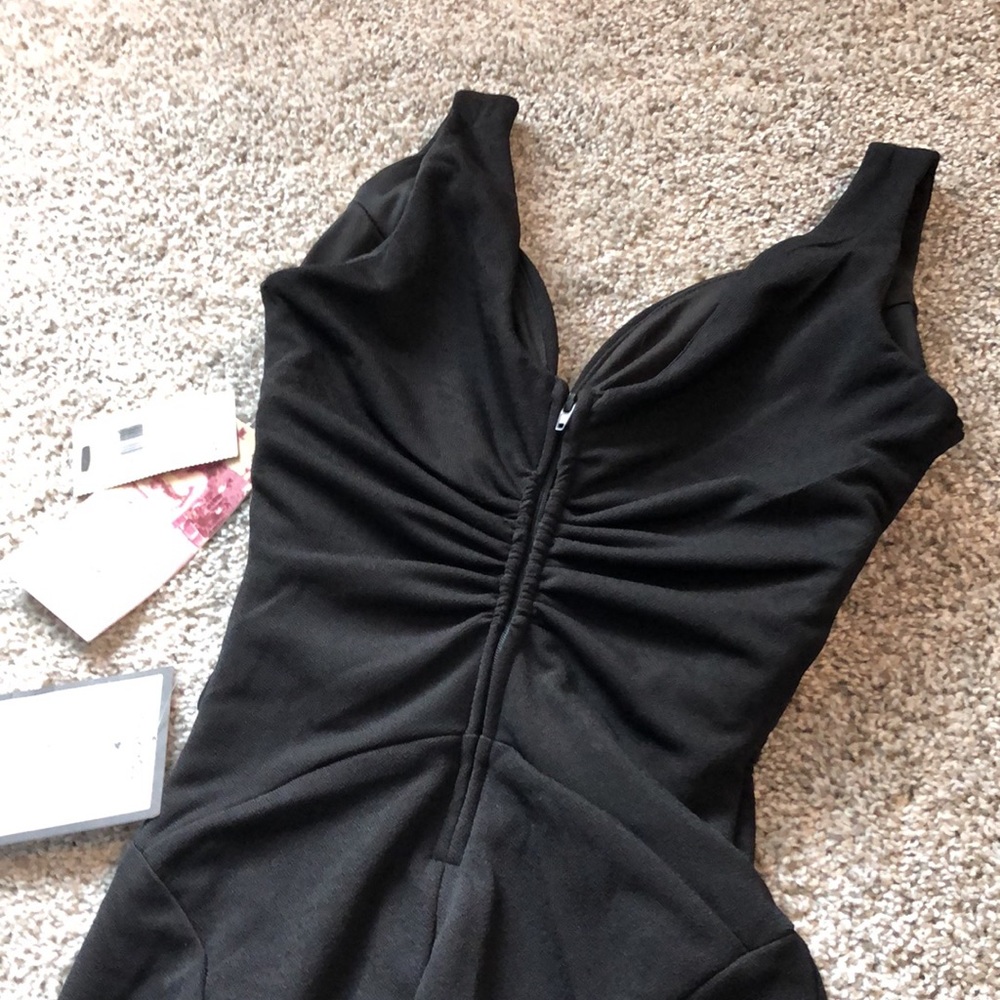 *SOLD* NWT Emerald Sundae Black Formal Slitted Dress - Picture 9 of 10